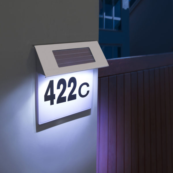 Solcellsdriven husnummerlampa - Bild 3
