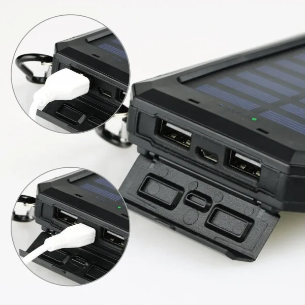 Solcellspowerbank- 20.000 mAh - Bild 2