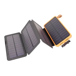 Vikbar solcellspowerbank- 10.000mAh