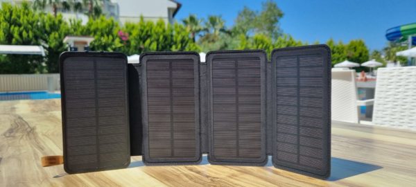 Vikbar solcellspowerbank- 10.000mAh - Bild 6